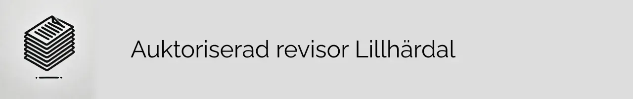 Auktoriserad revisor Lillhärdal